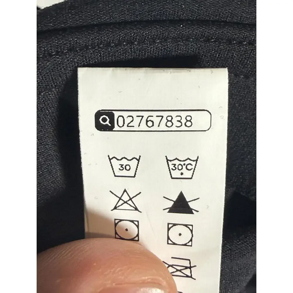 NWT Halara Black Cutout Sports Bra Size XS - Picture 6 of 7